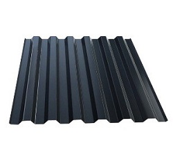 Откатные ворота из профнастила 4